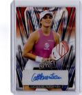 2024 Leaf Metal Women of Sport Catherine Parenteau Auto Red /25