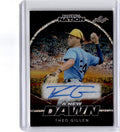 2025 Leaf Baseball Nation Theo Gillen A New Dawn Auto Sparkles Gold /1