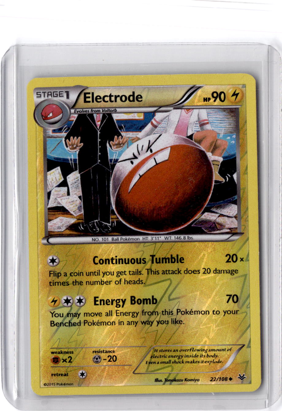 XY - Roaring Skies #22/108 Electrode