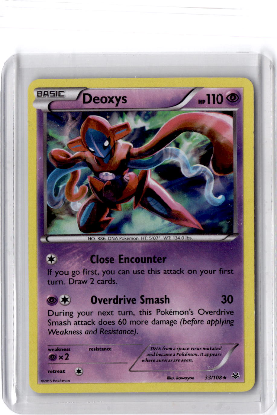 XY - Roaring Skies #33/108 Deoxys