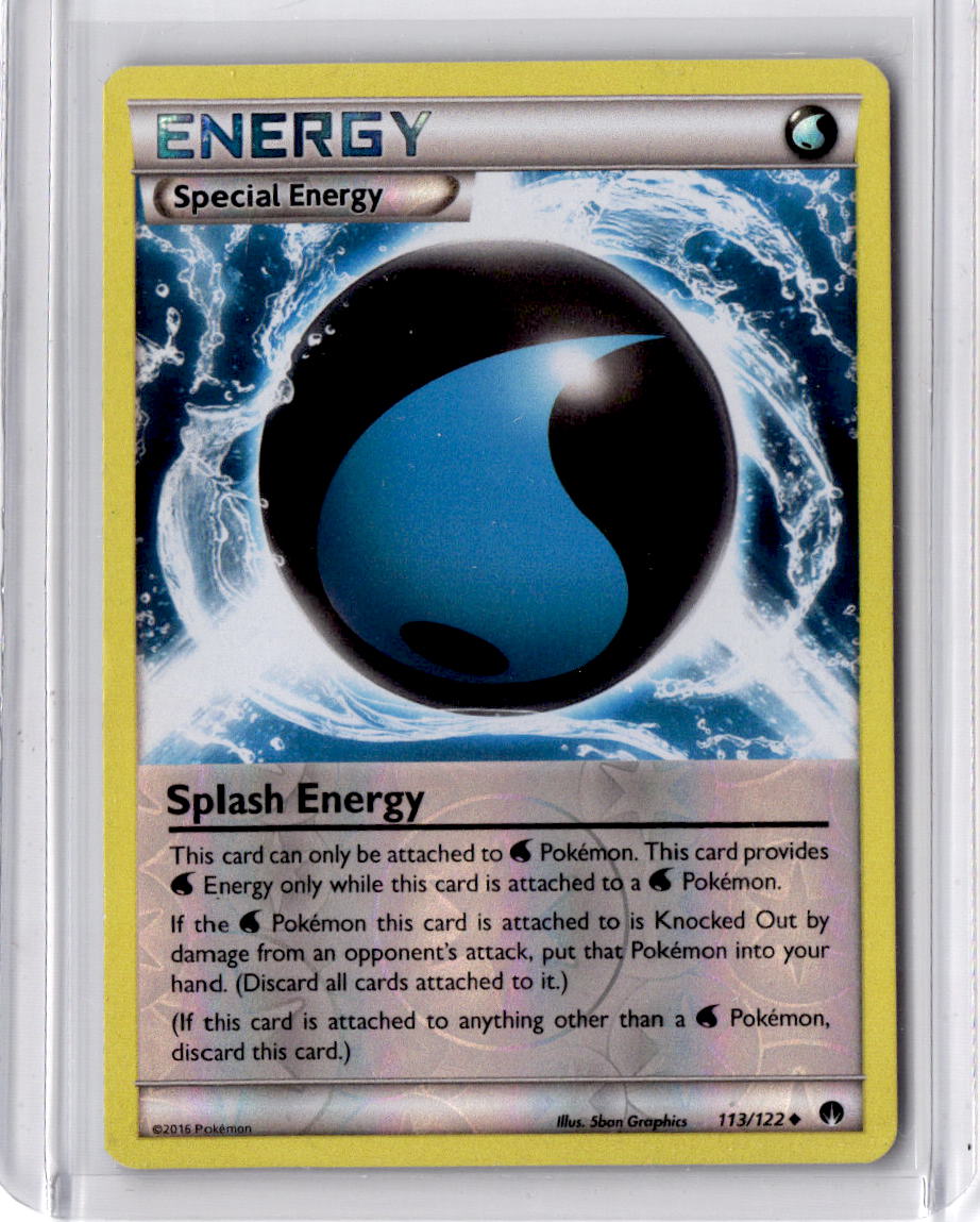 XY - BREAKpoint #113/122 Splash Energy