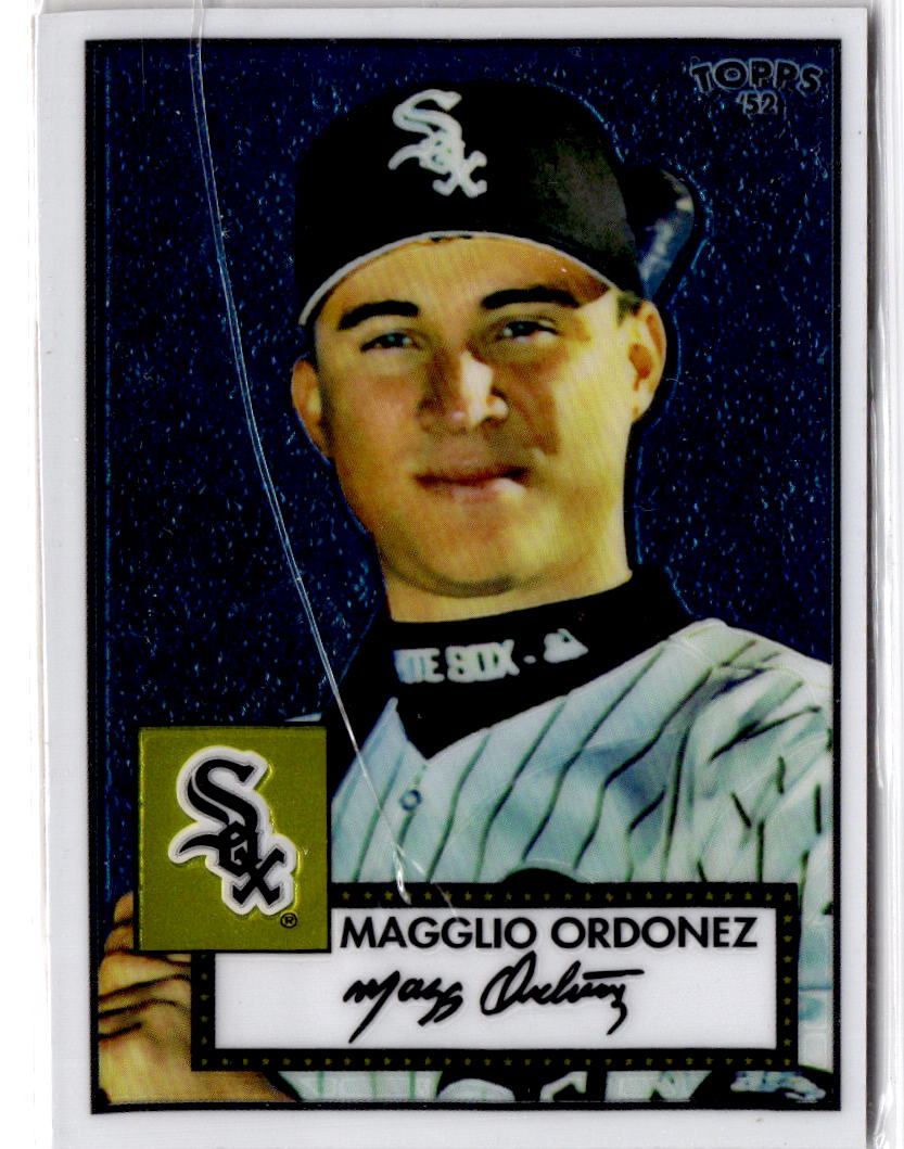 2007 Topps Rookie 1952 Edition Magglio Ordonez Debut Flashbacks Chrome #/1952