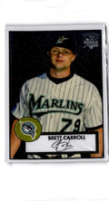 2007 Topps Rookie 1952 Edition #TCRC40 Brett Carroll Chrome #/1952