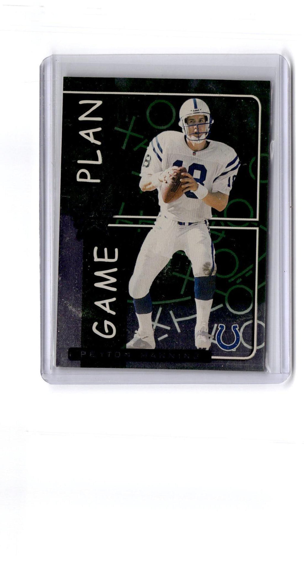 1999 Leaf Rookies & Stars #GP-16 Peyton Manning Game Plan #/2500