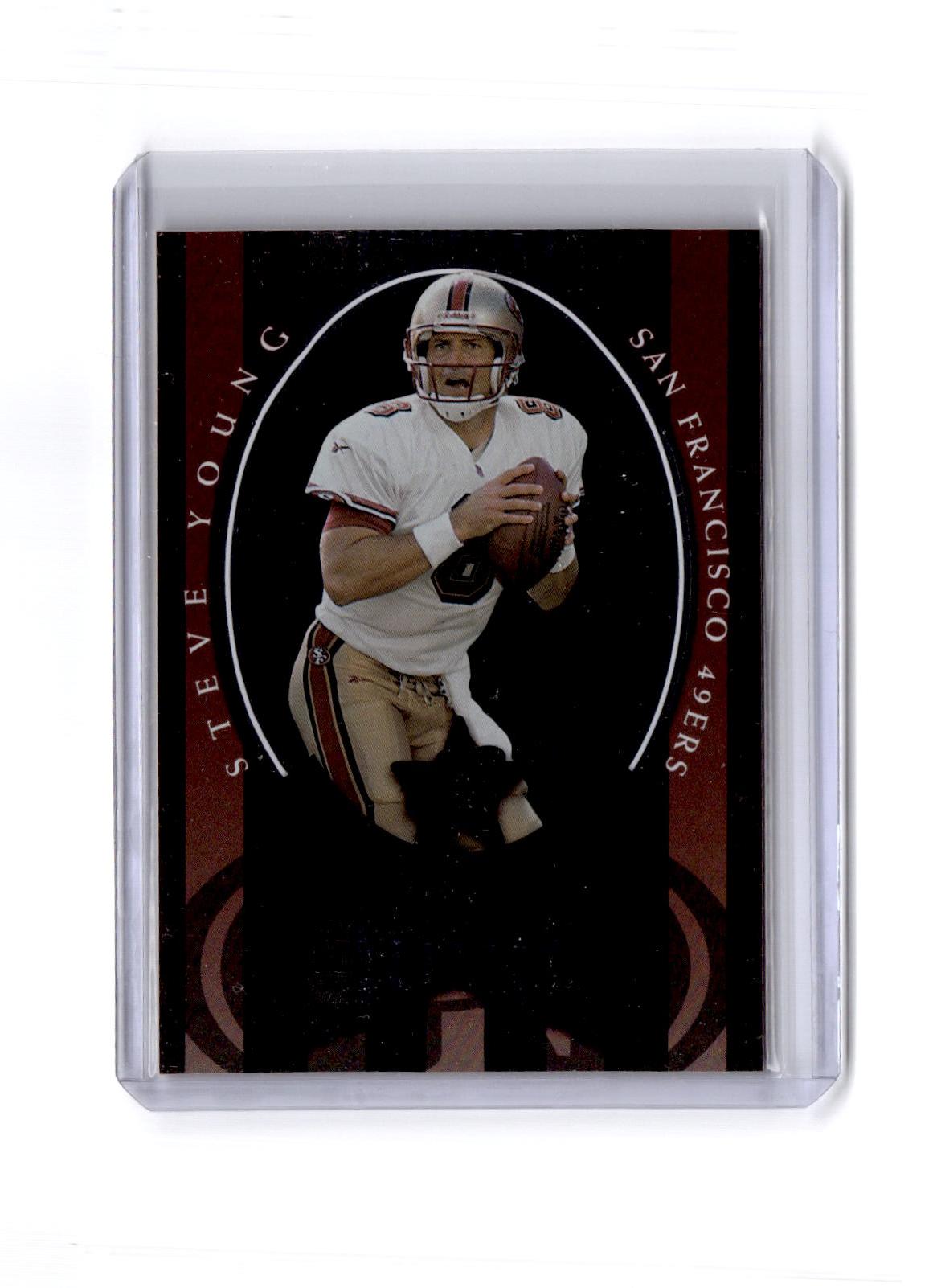 2000 Leaf Rookies & Stars #GAH9 Steve Young Great American Heroes #/1000