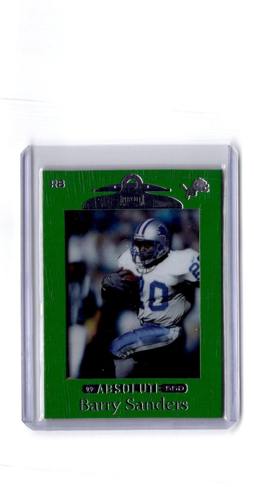 1999 Playoff Absolute SSD #39 Barry Sanders Green