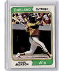1974 Topps #130 Reggie Jackson