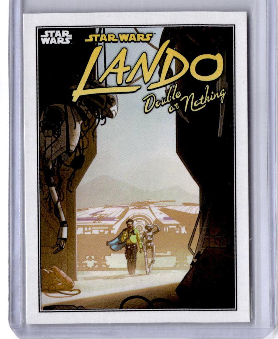 2023 Topps Star Wars #CC-15 Lando #2 Comic Covers