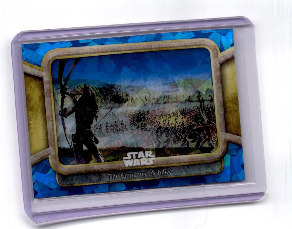 2024 Topps Chrome Sapphire Star Wars: The Phantom Menace #73 The Gungans