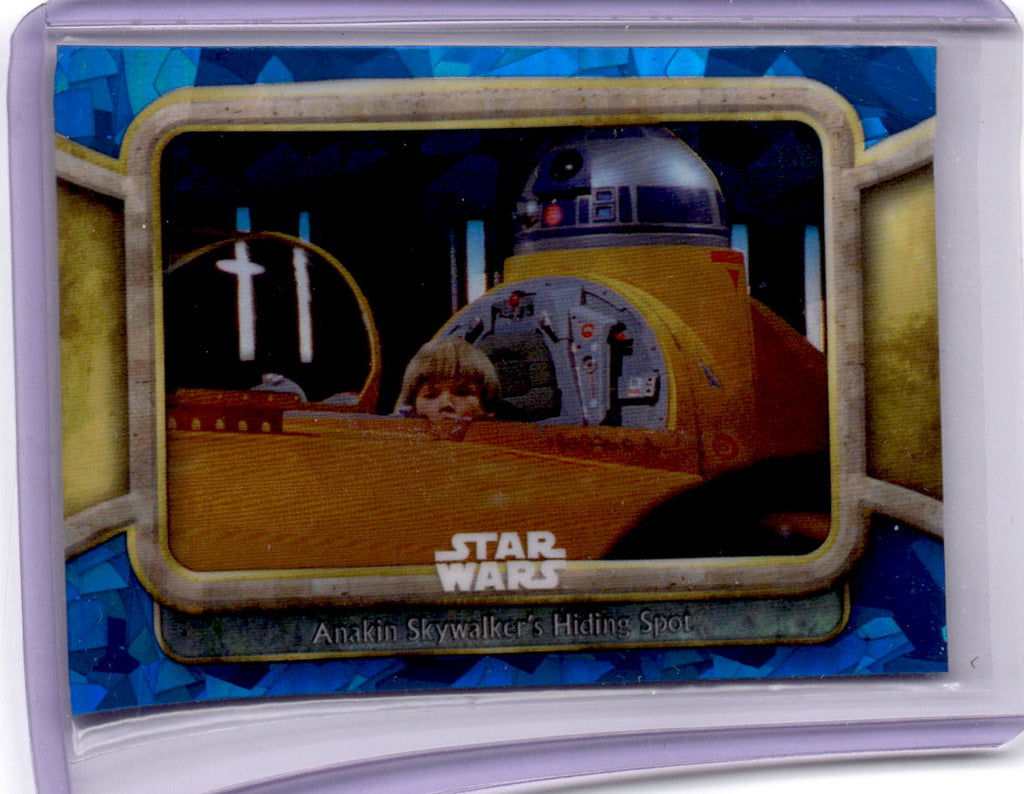 2024 Topps Chrome Sapphire Star Wars: The Phantom Menace #77 Anakin
