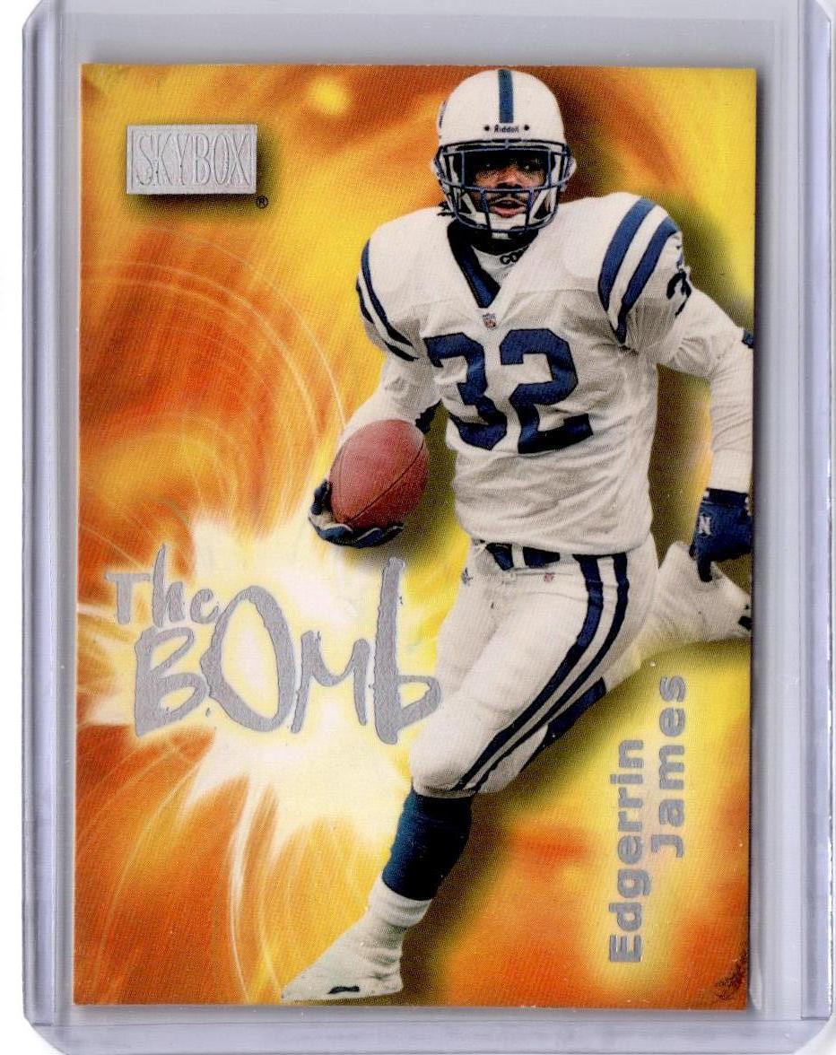 2000 SkyBox #3 B Edgerrin James The Bomb
