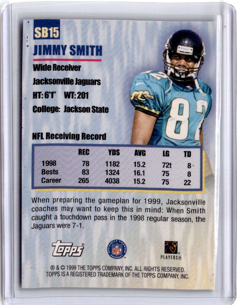 1999 Topps #SB15 Jimmy Smith Season's Best