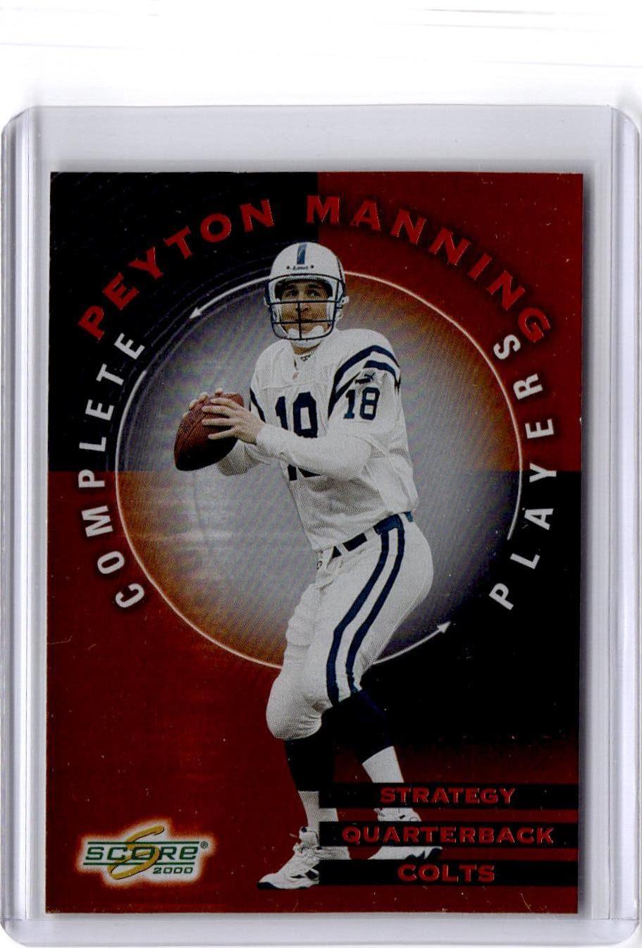 2000 Score #CP 18 Peyton Manning Complete Players