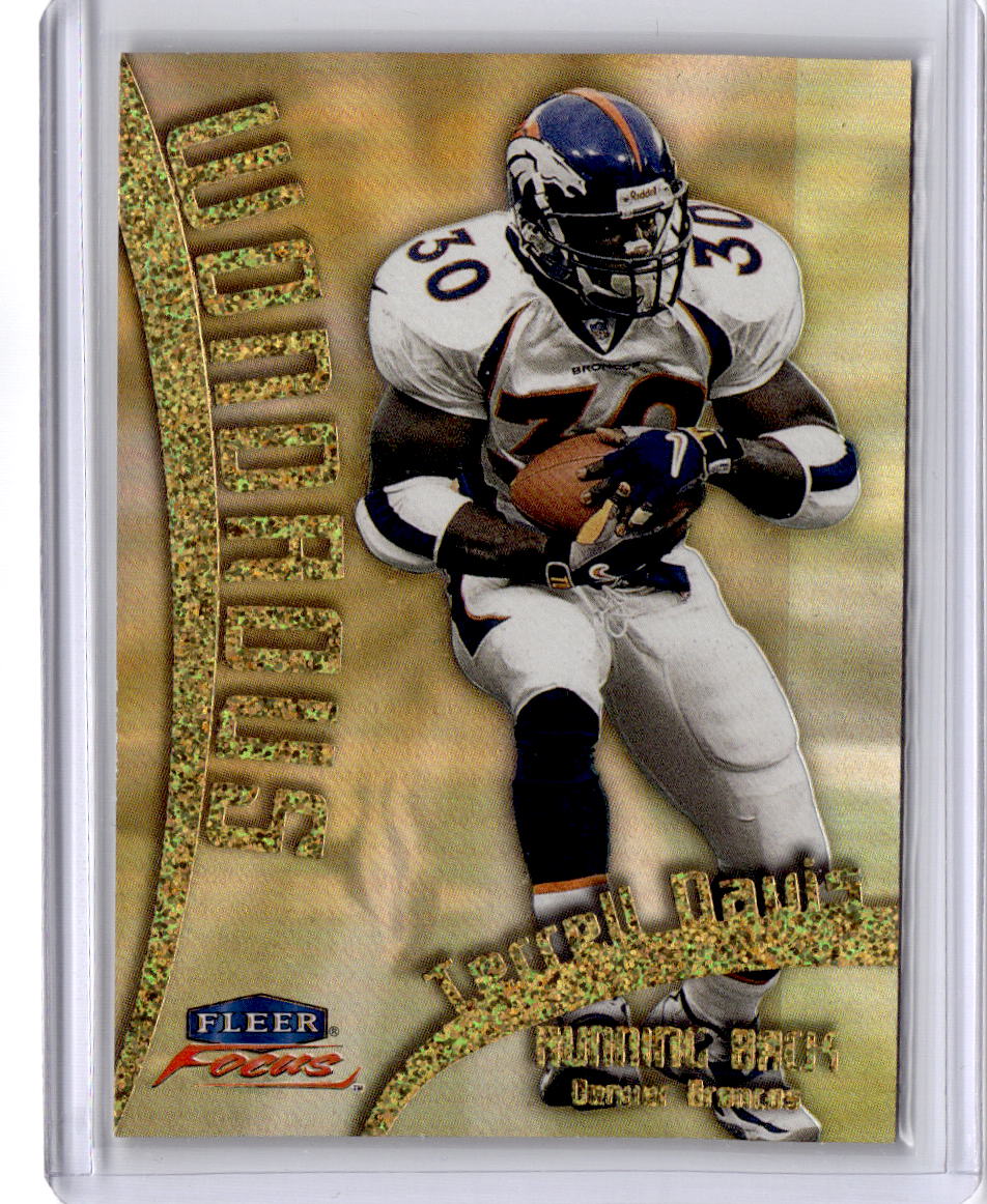 1999 Fleer Focus #12W Terrell Davis Wondrous