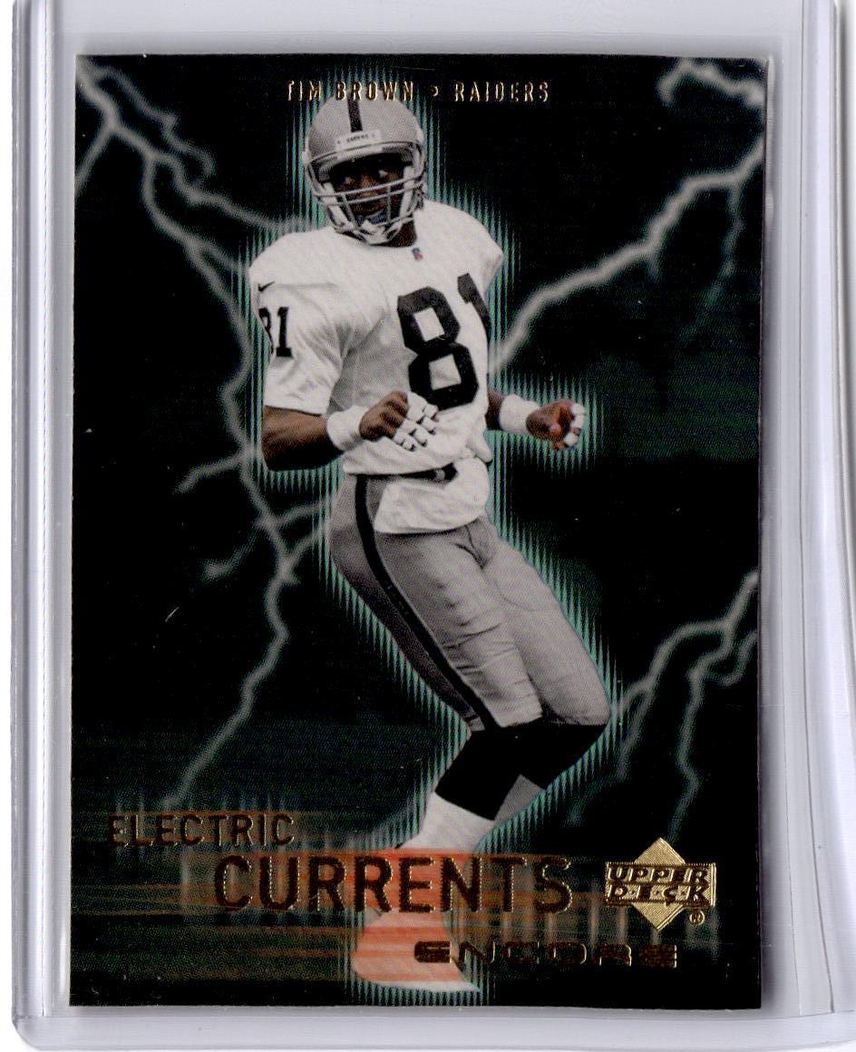 1999 Upper Deck Encore #EC14 Tim Brown Electric Currents