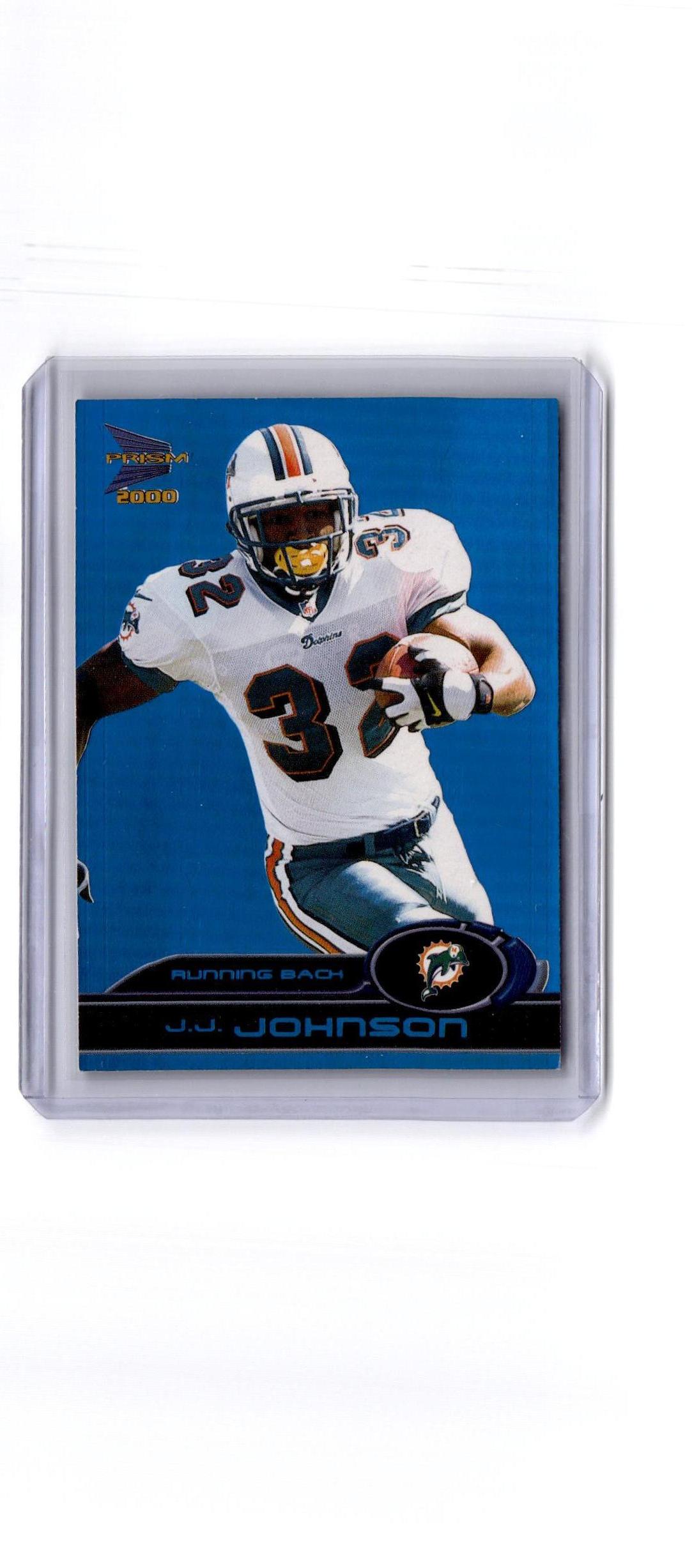 2000 Pacific Prism Prospects #48 J.J. Johnson Holographic Blue #/100