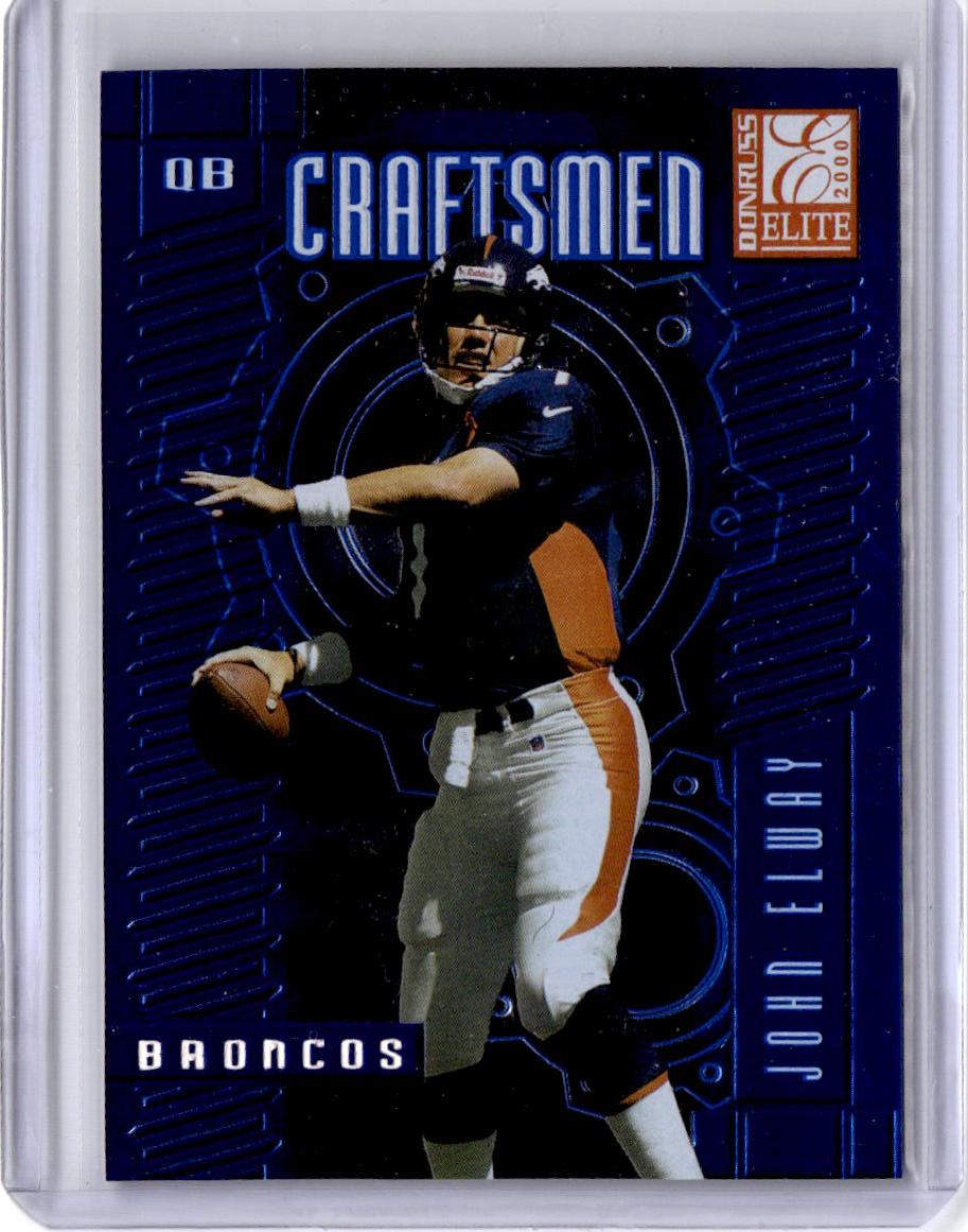 2000 Donruss Elite #C-27 John Elway Craftsmen #/2500