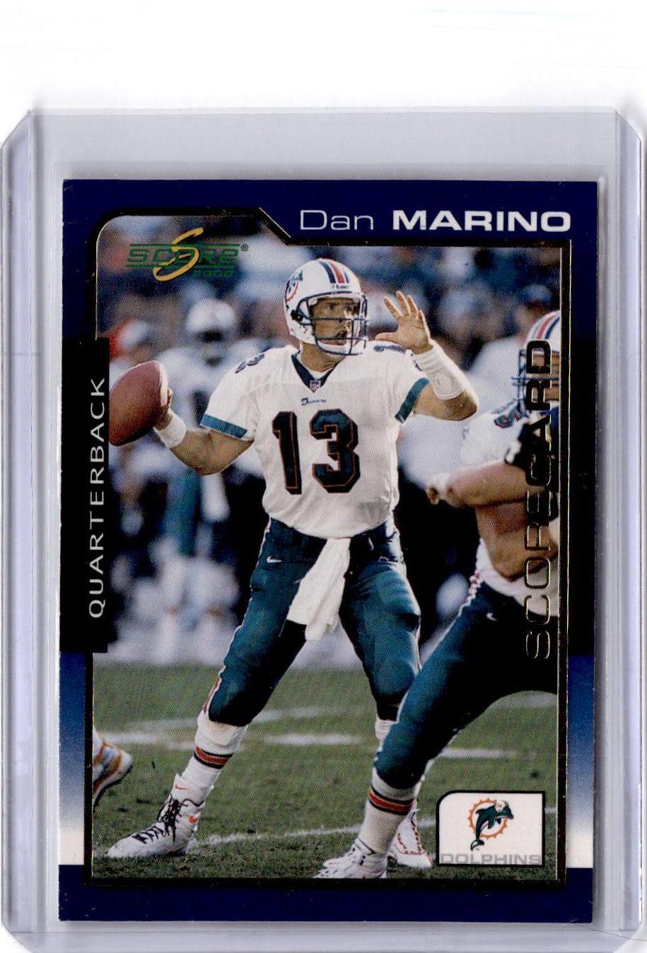 2000 Score #97 Dan Marino Scorecard #/2000