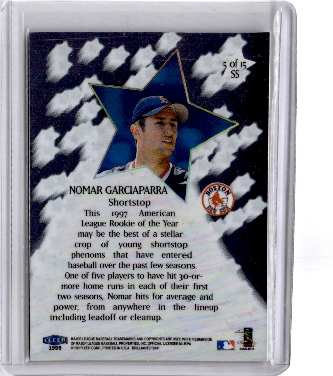 1999 Fleer Brilliants #5 SS Nomar Garciaparra Shining Stars
