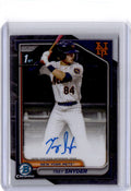 2024 Bowman Draft #CPA-TSN Trey Snyder Chrome Prospect Autographs