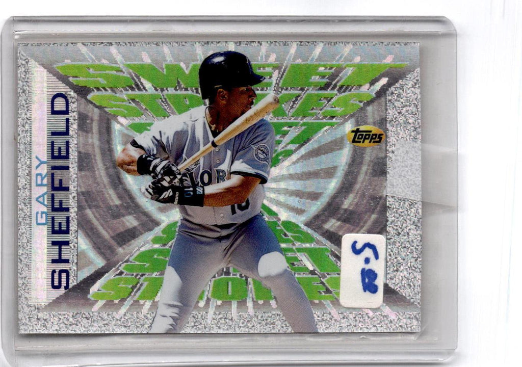1997 Topps #SS13 Gary Sheffield Sweet Strokes
