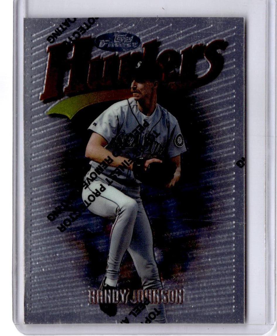 1997 Finest #110 Randy Johnson uncommon silver