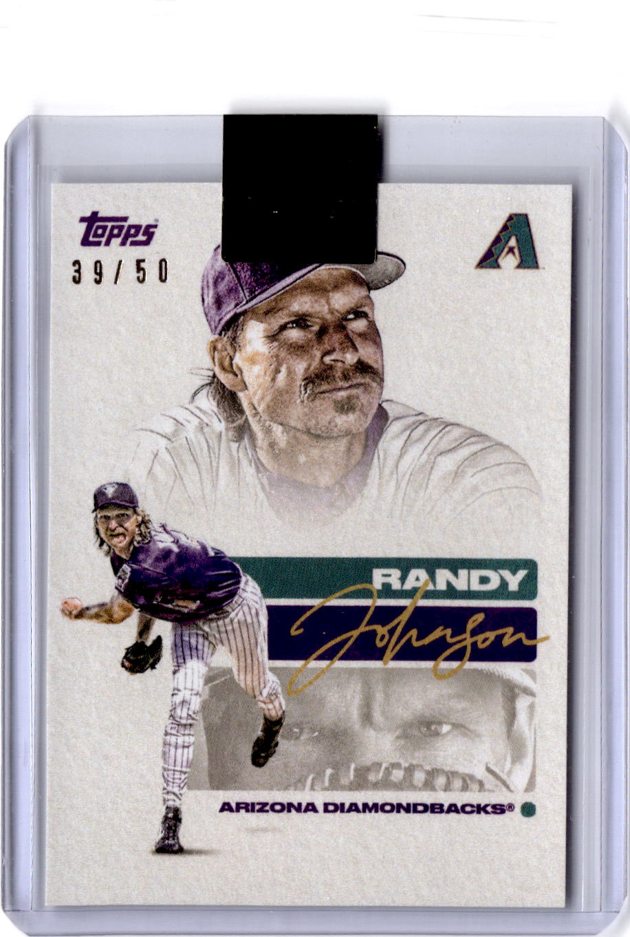2021 Topps Transcendent Collection #37 Randy Johnson #/50