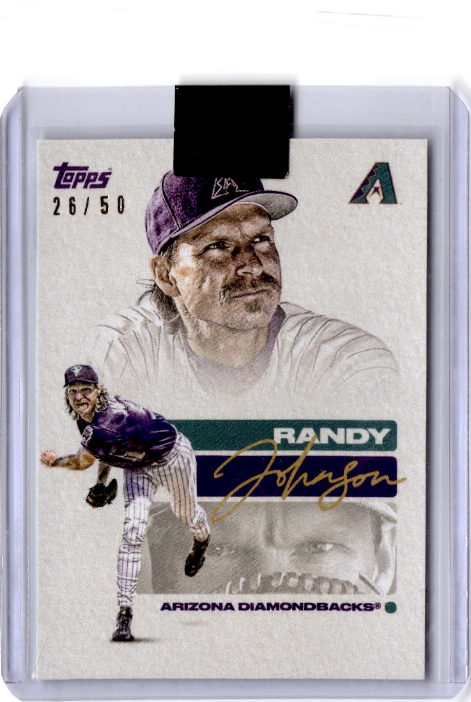 2021 Topps Transcendent Collection #37 Randy Johnson #/50