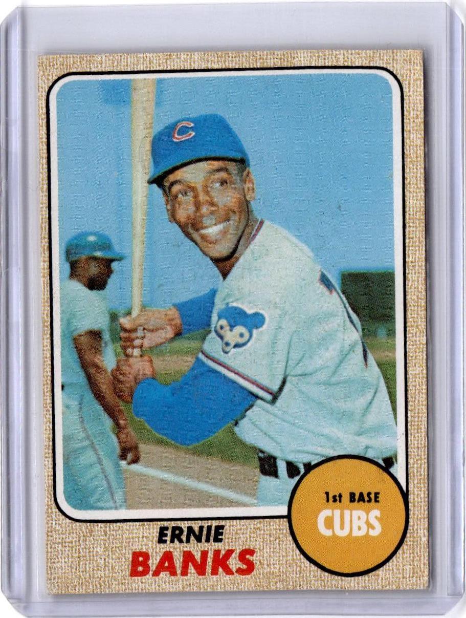 1968 Topps #355 Ernie Banks