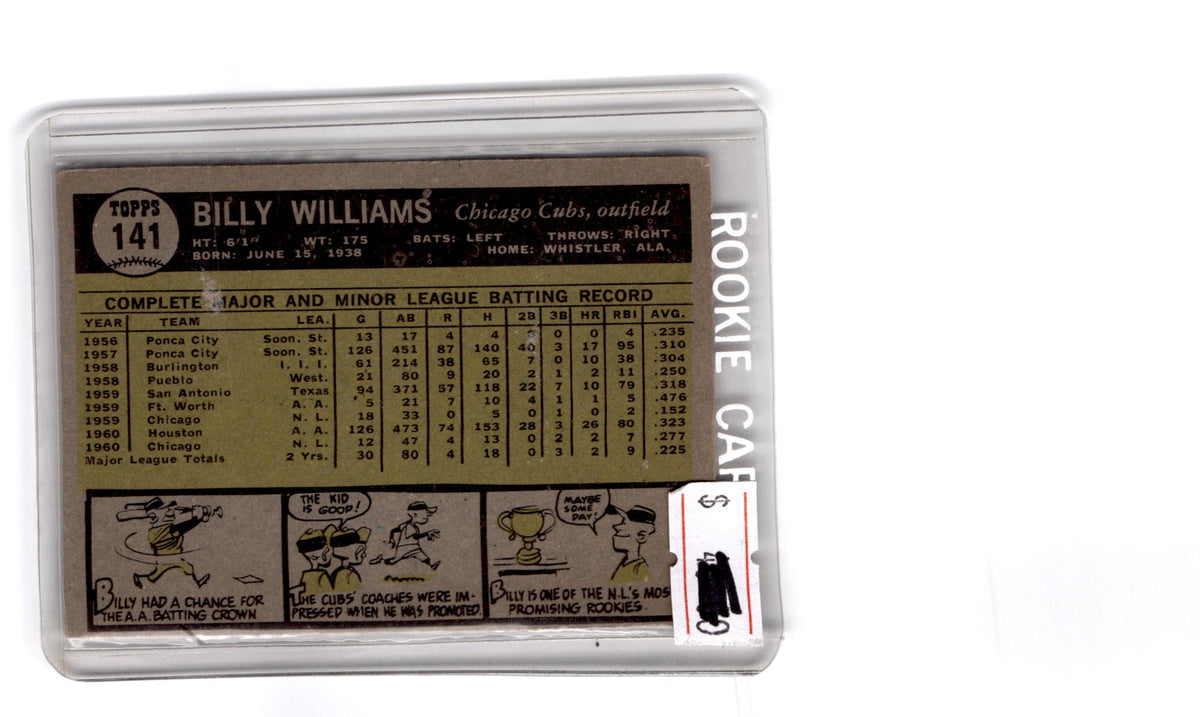 1961 Topps #141 Billy Williams