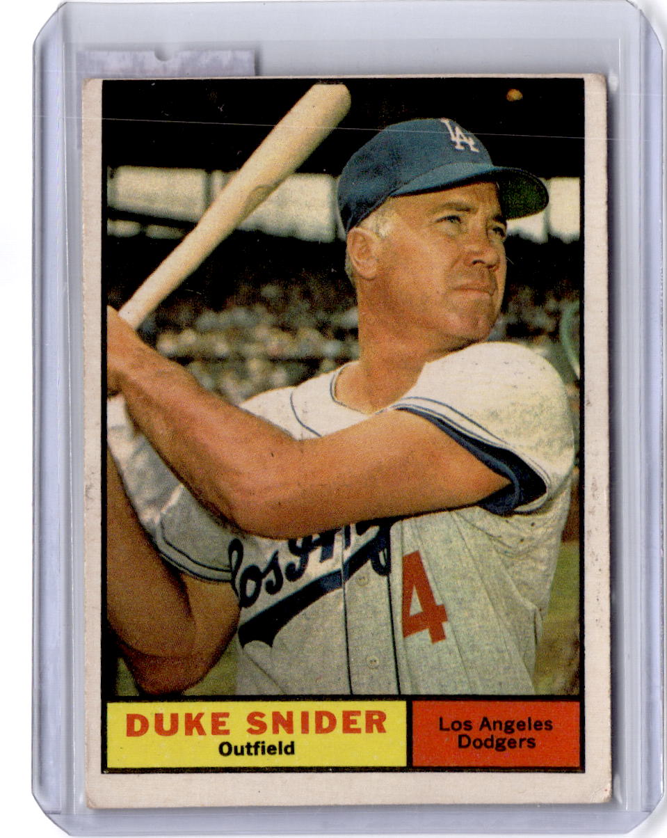1961 Topps #443 Duke Snider