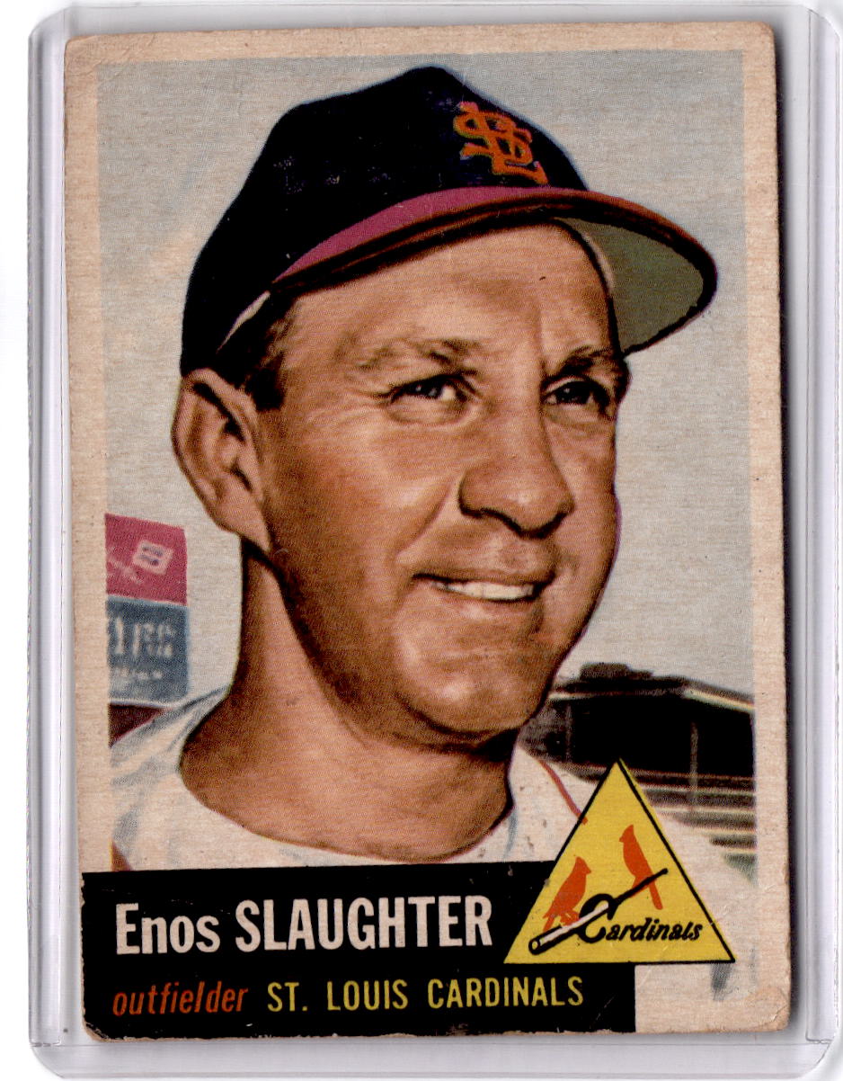 1953 Topps #41 Enos Slaughter