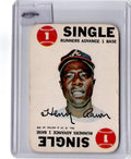 1968 Topps #4 Henry Aaron Game