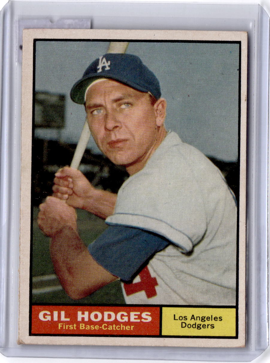 1961 Topps #460 Gil Hodges