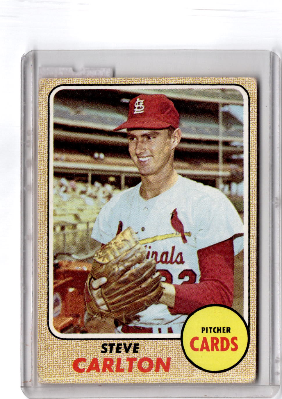 1968 Topps #408 Steve Carlton