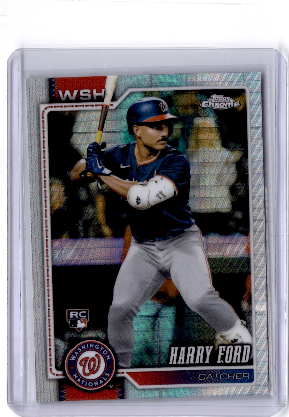 2026 Topps Chrome #56 Harry Ford Prism Refractors