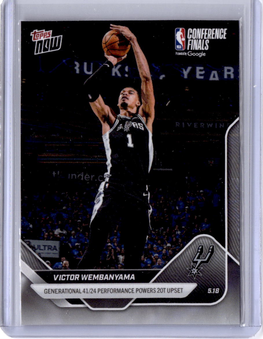 2025-26 Topps Now #315 Victor Wembanyama