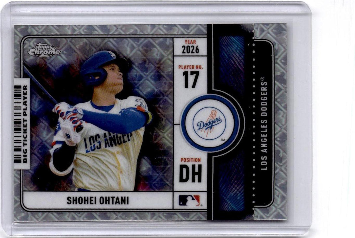 2026 Topps Chrome Logofractor Edition #BTP-3 Shohei Ohtani Big Ticket Players