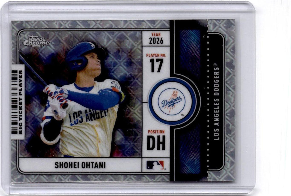 2026 Topps Chrome Logofractor Edition #BTP-3 Shohei Ohtani Big Ticket Players