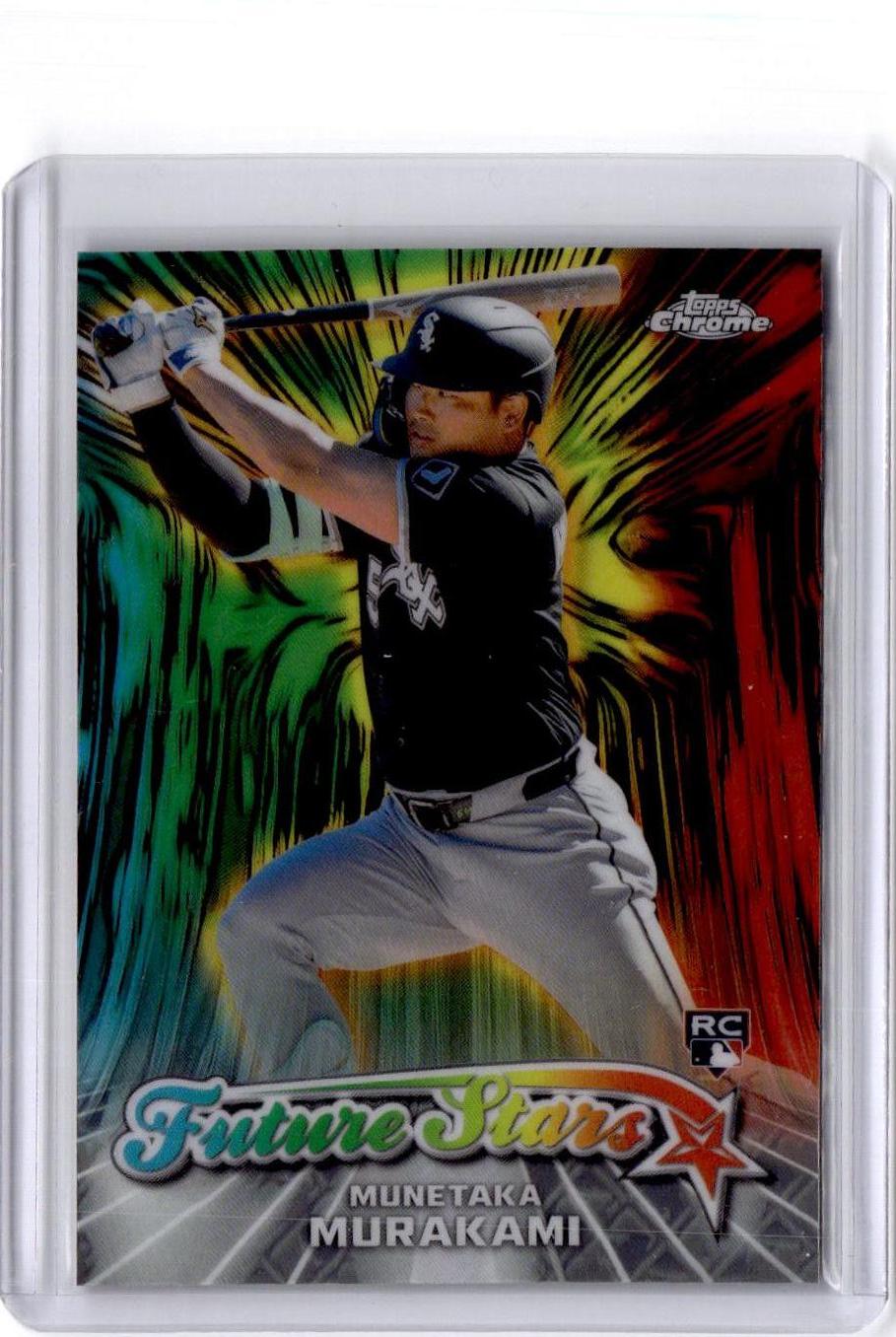 2026 Topps Chrome Logofractor Edition #FS-1 Munetaka Murakami Future Stars