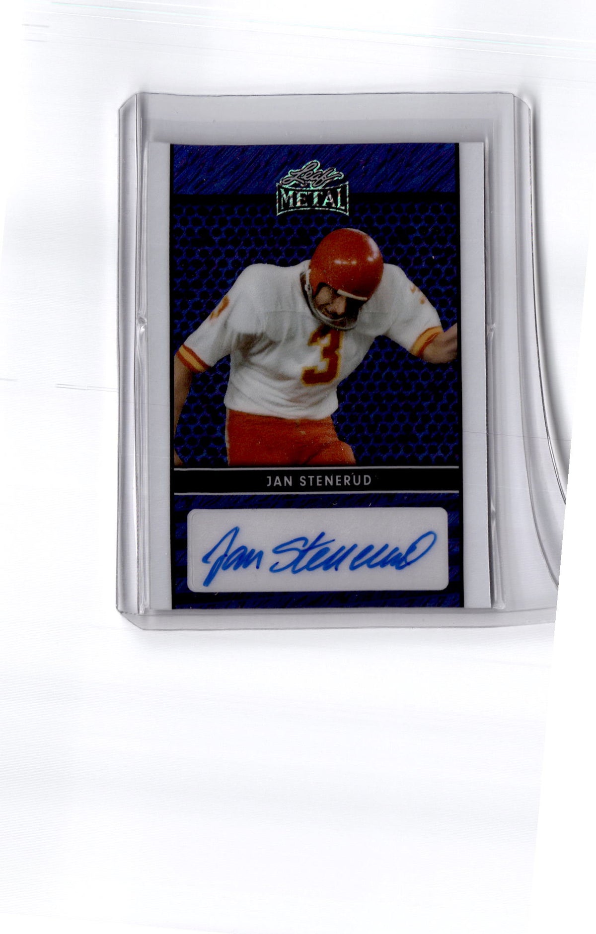 2024 Leaf Collective Multi-Sports -Auto Shimmer Purple Jan Stenerud #/7