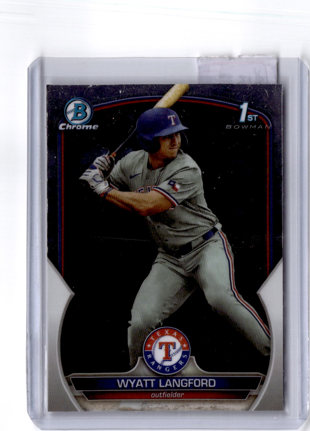 2023 Bowman Draft #BDC-106 Wyatt Langford Chrome