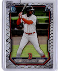 2026 Bowman #BCP-141 Justin Gonzales Chrome Prospects Reptilian Refractor