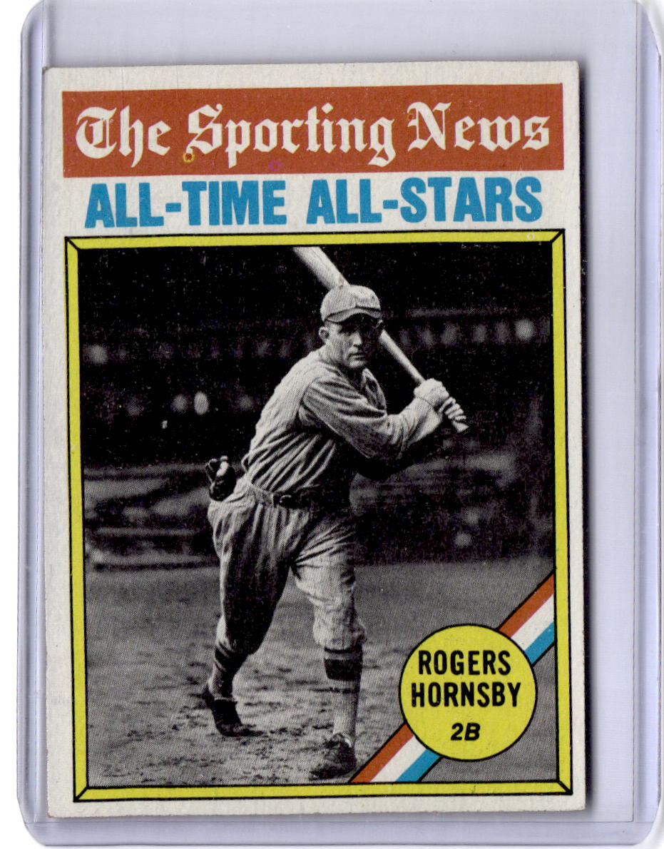 1976 Topps #342 Rogers Hornsby