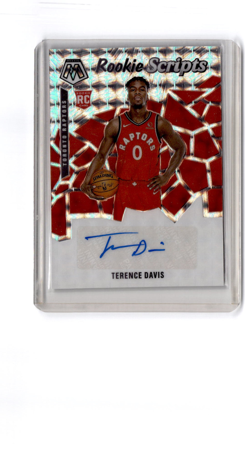 2019-20 Panini Mosaic #RS-TDV Terence Davis Rookie Scripts