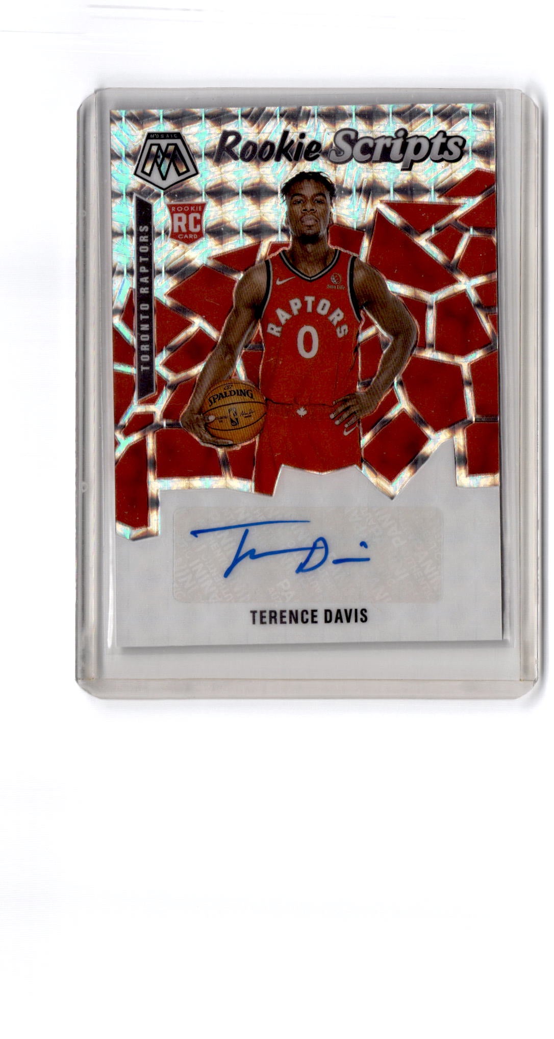 2019-20 Panini Mosaic #RS-TDV Terence Davis Rookie Scripts