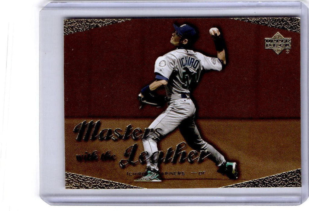 2003 Upper Deck #L9 Ichiro Suzuki Masters with the Leather