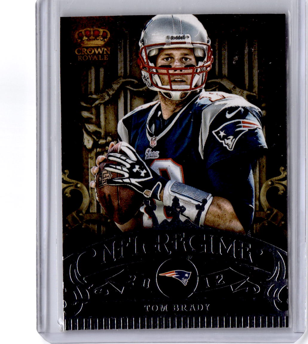 2012 Panini Crown Royale #7 Tom Brady NFL Regime