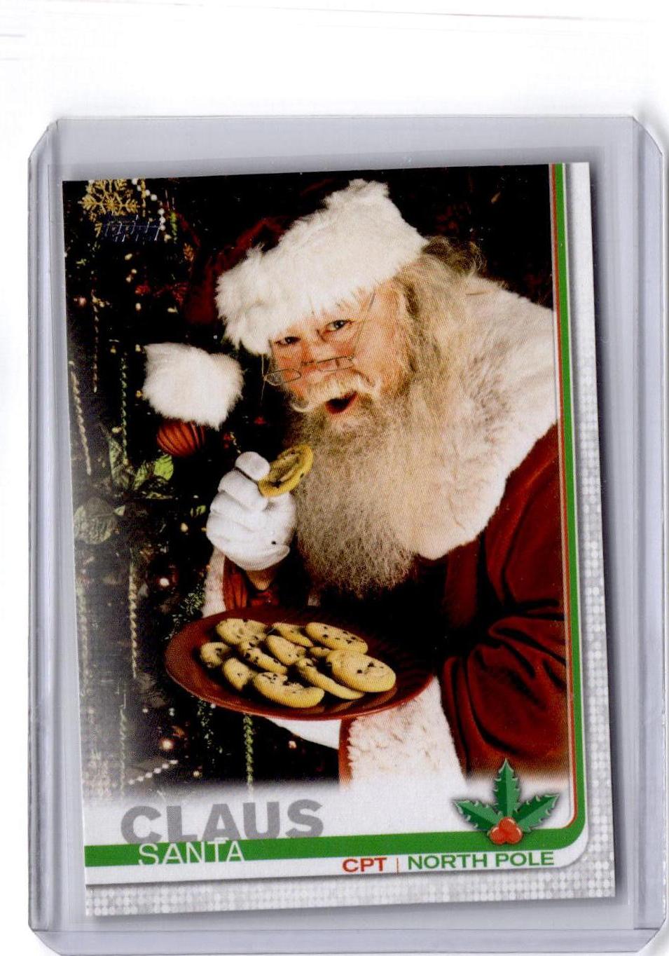 2024 Topps Holiday #TSA-19 Santa Claus The Santa Archives
