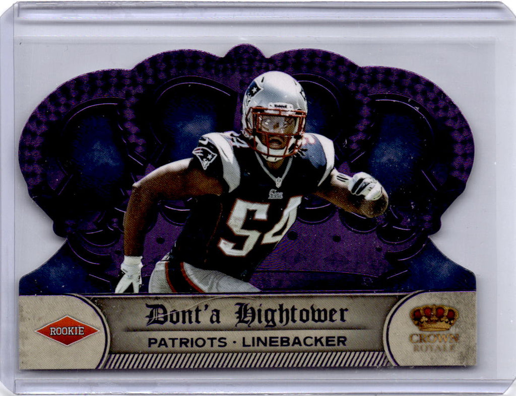 2012 Panini Crown Royale #181 Dont'a Hightower Purple Crown #/25
